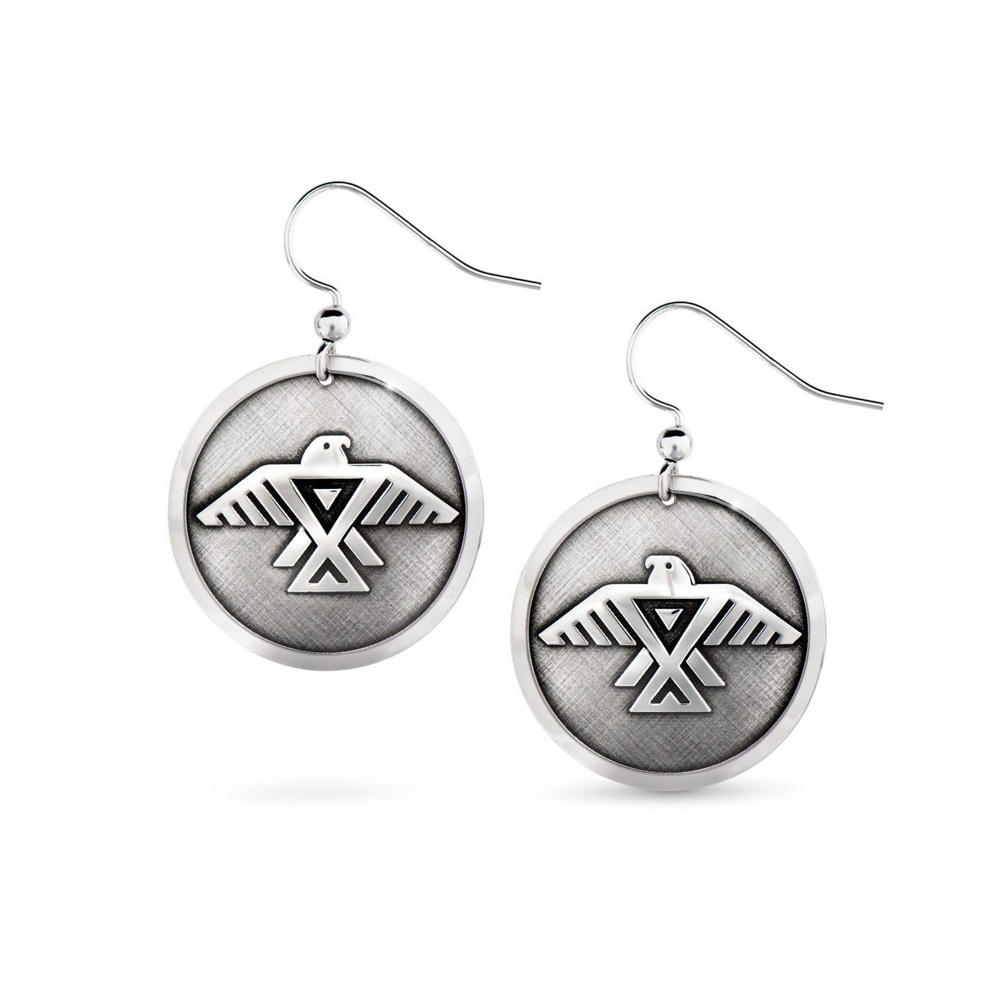 SILVER THUNDERBIRD EARRINGS Strength + Protection