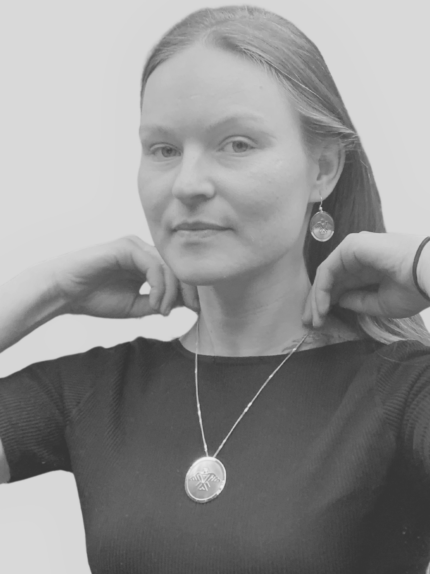 SILVER THUNDERBIRD EARRINGS Strength + Protection