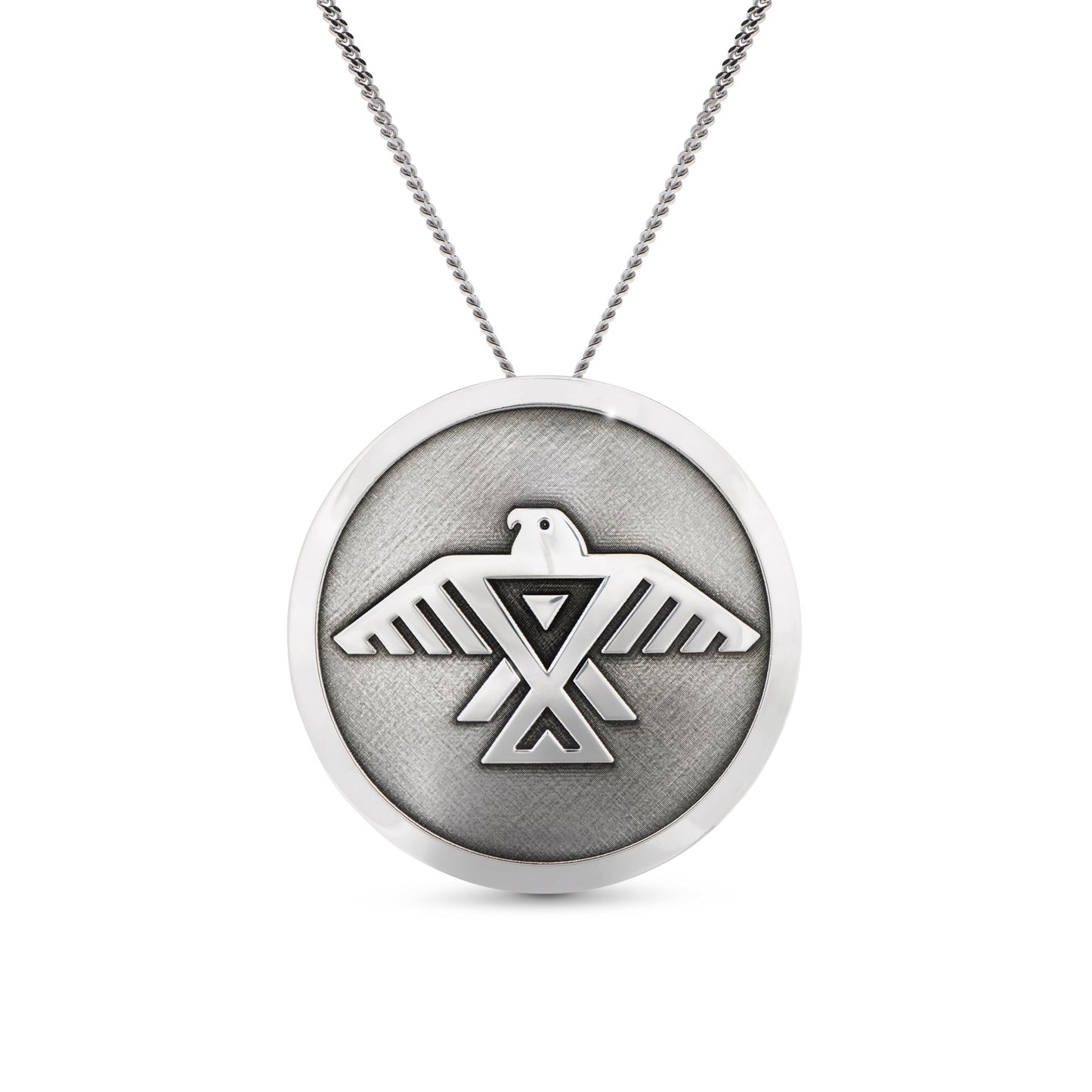 SILVER THUNDERBIRD NECKLACE Strength + Protection