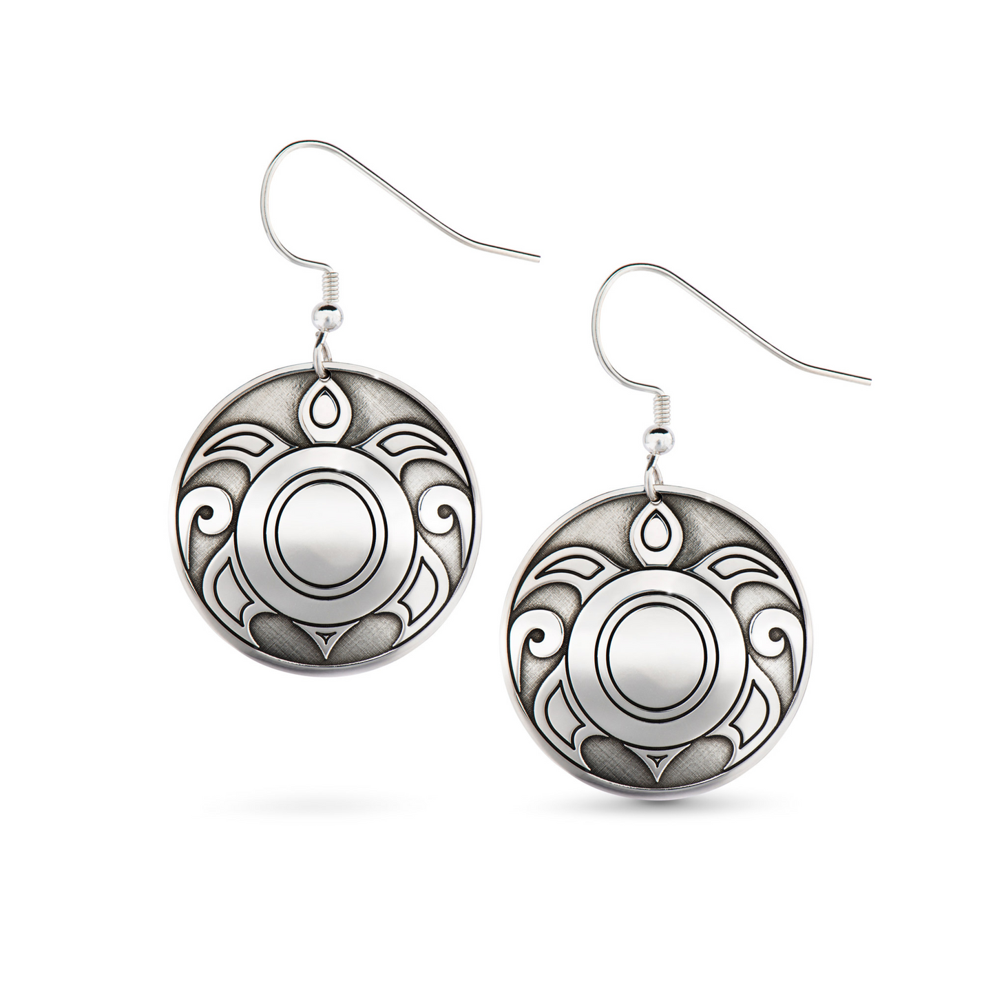 SILVER TURTLE EARRINGS Healing + Wisdom