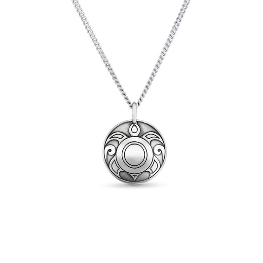 *Mini* SILVER TURTLE NECKLACE Healing + Wisdom